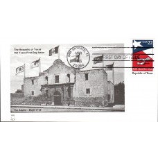 #2204 Republic of Texas Bell FDC