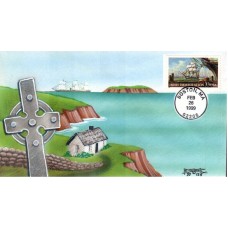 #3286 Irish Immigration Beller FDC