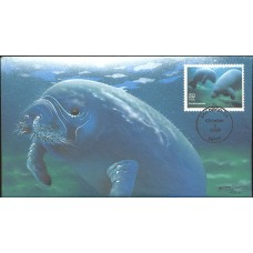 #3105o Florida Manatee Beller FDC