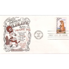 #2325 Black-tailed Prairie Dog Bennett FDC