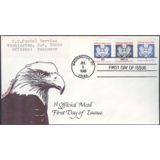 #O143 Official - Eagle Benning FDC