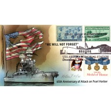 USS Arizona - Pearl Harbor Bevil Cover