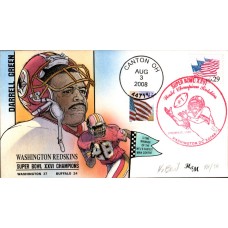 Darrell Green - HOF Inductee Dual Bevil Cover