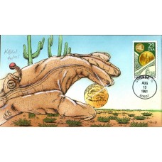 #2558 Numismatics Bevil FDC