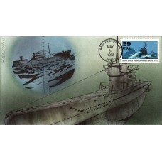 #2765a German U-Boat Battles Bevil FDC