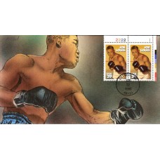 #2766 Joe Louis Plate Bevil FDC