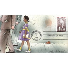 #2816 Dr. Allison Davis Artist Proof Bevil FDC