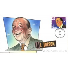 #2849 Al Jolson Artist Proof Bevil FDC