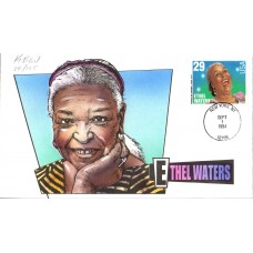 #2851 Ethel Waters Bevil FDC