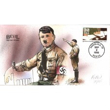 #2981f Germany Surrenders Bevil FDC