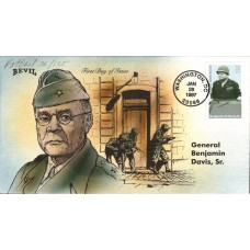 #3121 Gen. Benjamin O. Davis Sr. Bevil FDC