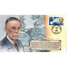 #3141 The Marshall Plan Bevil FDC