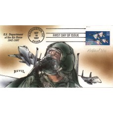 #3167 US Air Force Plate Bevil FDC