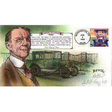 #3182a Model T Ford Artist Proof Artist Proof Bevil FDC