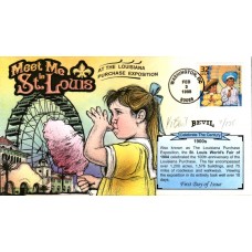 #3182e St. Louis World's Fair Bevil FDC