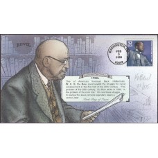 #3182l W.E.B. DuBois Bevil FDC