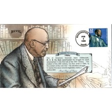 #3182l W.E.B. DuBois Artist Proof Bevil FDC