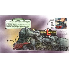 #3184d Electric Toy Trains Artist Proof Bevil FDC