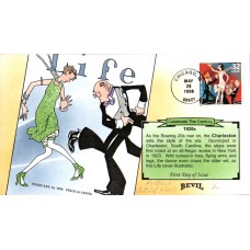 #3184h Flappers Do The Charleston Artist Proof Bevil FDC