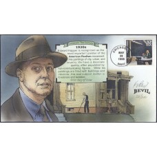 #3184n American Realism Bevil FDC