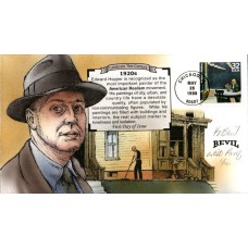 #3184n American Realism Artist Proof Bevil FDC