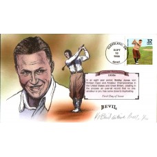 #3185n Bobby Jones Artist Proof Bevil FDC