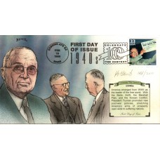 #3186d Harry S. Truman Bevil FDC