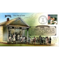 #3187f Public School Desegregation Artist Proof Bevil FDC