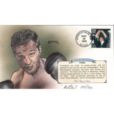 #3187k Rocky Marciano Bevil FDC