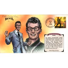 #3187m Rock 'n Roll Artist Proof Bevil FDC