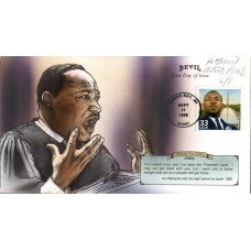 #3188a Martin Luther King Jr. Artist Proof Bevil FDC