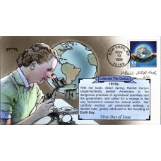 #3189a Earth Day Artist Proof Bevil FDC