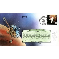 #3189i Pioneer 10 Artist Proof Bevil FDC