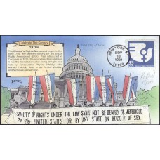 #3189j Women's Rights Bevil FDC