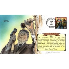 #3190k Fall of the Berlin Wall Bevil FDC