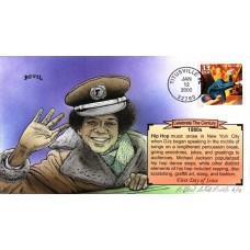 #3190o Hip-Hop Culture Artist Proof Bevil FDC