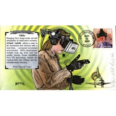 #3191j Virtual Reality Artist Proof Bevil FDC