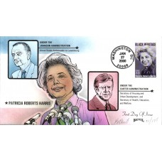 #3371 Patricia Roberts Harris Bevil FDC