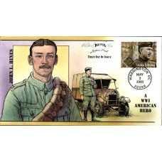 #3393 John L. Hines Artist Proof Bevil FDC