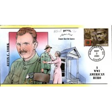 #3395 Alvin C. York Artist Proof Bevil FDC