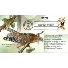 #3650 John James Audubon Bevil FDC