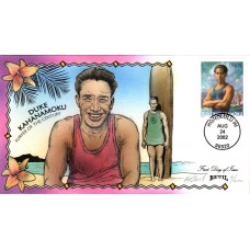 #3660 Duke Kahanamoku Bevil FDC