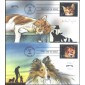 #3670-71 Neuter - Spay Bevil FDC Set