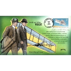 #3783 Wright Brothers First Flight Artist Proof Bevil FDC