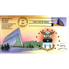 #3838 US Air Force Academy Artist Proof Bevil FDC