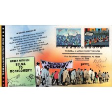 #3937h-i Selma - Washington March Bevil FDC