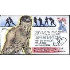 #4020 Sugar Ray Robinson Bevil FDC