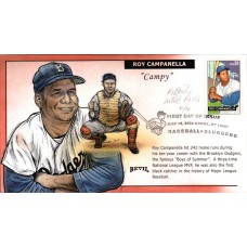 #4080 Roy Campanella Artist Proof Bevil FDC