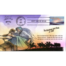 #4121 Oklahoma Statehood Artist Proof Bevil FDC