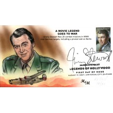 #4197 Jimmy Stewart Bevil FDC